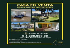 Foto de inmueble en Carretera Picacho-Ajusco #s/n, Col. Verano C.P. 14276, Tlalpan