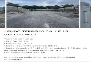 Foto de inmueble en Calle 25 #s/n, Col. Guadalupe C.P. 24130, Carmen