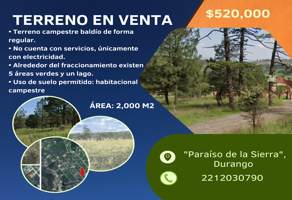 Foto de inmueble en 34358 Fraccionamiento Paraíso de la Sierra, Dgo. #3, Col. Paraíso de la Sierra C.P. 34358, Durango