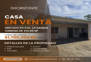 Foto de inmueble en Lucas Pérez Villa 917 #917, Col. La Sandia C.P. 88179, Nuevo Laredo