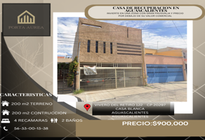 Foto de inmueble en Vivero del Retiro, Casa Blanca, 20297 Aguascalientes, Ags.Int. 122, Col. Casa Blanca C.P. 20297, Aguascalientes