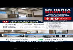 Foto de inmueble en 76247 Parque Industrial UNITS, Qro., Col. Palo Alto C.P. 76247, El Marqués