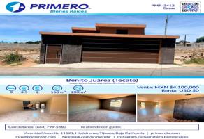 Foto de inmueble en Escudero, 21480 Tecate, B.C. #s/n, Col. Benito Juárez C.P. 21480, Tecate