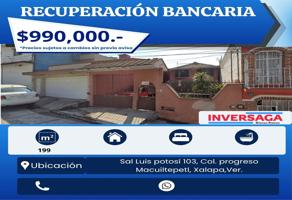 Foto de inmueble en San Luis Potosí 103 #103, Col. Progreso Macuiltepetl C.P. 91130, Xalapa