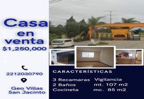 Foto de inmueble en Arborada Geo Villas San Jacinto #6, Col. Villas San Jacinto C.P. 72710, Cuautlancingo