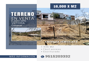 Foto de inmueble en 1er. Plutarco Elías Calles, 68024 Oaxaca de Juárez, Oax., Col. Residencial Ex-Hacienda de Guadalupe C.P. 68024, Oaxaca de Juárez