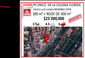 Foto de inmueble en Avenida Universidad & Minerva, Florida, 01030 Ciudad de México, CDMX #0, Col. Florida C.P. 01030, Álvaro Obregón
