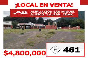 Foto de inmueble en Ampliacion San Miguel Ajusco, 14710 San Miguel Ajusco, CDMX #s/n, Col. Santo Tomas Ajusco C.P. 14710, Tlalpan