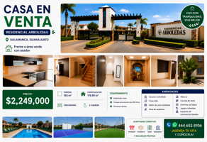 Foto de inmueble en 36766 Salamanca, Guanajuato, Col. Residencial Arboledas C.P. 36766, Salamanca