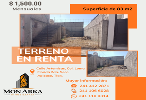Foto de inmueble en Artemisas #s/n, Col. Loma Florida 2a Secc C.P. 90356, Apizaco