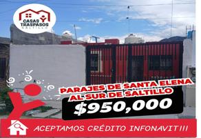 Foto de inmueble en Sta. Leticia, Parajes de Santa Elena, Parajes de Sta Elena Amp, 25084 Saltillo, Coah. #s/n, Col. Lomas del Refugio C.P. 25084, Saltillo