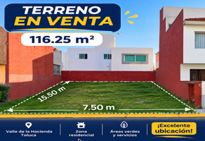 Foto de inmueble en Calle Ignacio Zaragoza 102, Valle de La Hacienda, 50220 San Mateo Otzacatipan, Méx. #102, Col. San Mateo Otzacatipan C.P. 50220, Toluca