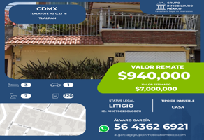 Foto de inmueble en Tlalayote, San Pedro Apostol, 14070 Ciudad de México, CDMX, Col. San Fernando C.P. 14070, Tlalpan