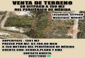 Foto de inmueble en 49 #s/n, Col. Sitpach C.P. 97306, Mérida