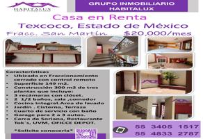 Foto de inmueble en Fraccionamiento San martín  #s/n, Col. El Carmen C.P. 56140, Texcoco