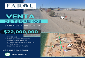 Foto de inmueble en Avenida Mar de Cortéz entre Davenport y Wellington, Col. Bahía de Kino Centro C.P. 83340, Hermosillo