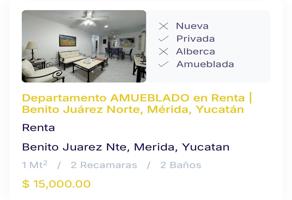 Foto de inmueble en Benito Juárez Nte., 97119 Mérida, Yuc. #115Int. 34, Col. Benito Juárez Nte C.P. 97119, Mérida