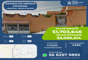 Foto de inmueble en Libertad, Mexico Nuevo, 52966 Cdad. López Mateos, Méx., Col. México Nuevo C.P. 52966, Atizapán de Zaragoza