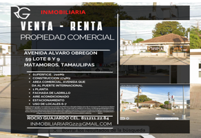 Foto de inmueble en Avenida Álvaro Obregón 59 #59, Col. Jardín C.P. 87330, Matamoros