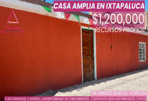 Foto de inmueble en 3a. Cda. Gral. Anaya, Antonio Soberanes, 56588 San Francisco Acuautla, Méx. #s/n, Col. Juan Antonio Soberanes C.P. 56588, Ixtapaluca