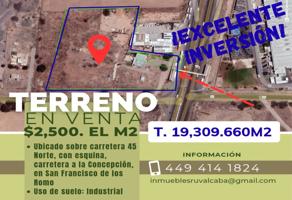 Foto de inmueble en México 45, Norte, Rincón de Romos, Ags. #s/n, Col. La Concepción C.P. 20305, San Francisco de los Romo