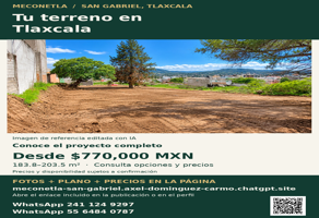 Foto de inmueble en Ote. 137, La Joya, 90114 San Gabriel Cuauhtla, Tlax. #137, Col. El Tejocote C.P. 90114, Tlaxcala
