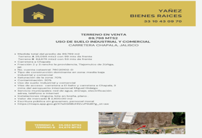 Foto de inmueble en Carretera a Chapala  #1702, Col. La Purísima C.P. 45675, Tlajomulco de Zúñiga