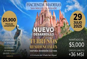 Foto de inmueble en Terreno en venta #s/n, Col. San Miguel de Allende Centro C.P. 37700, San Miguel de Allende