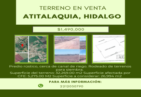 Foto de inmueble en Atltalaquia Hidalgo, Col. Tlalminulpa C.P. 42970, Atitalaquia