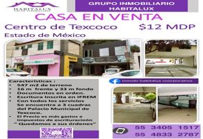 Foto de inmueble en Calle Vicente Guerrero, Col. Texcoco de Mora Centro C.P. 56100, Texcoco