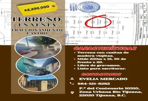 Foto de inmueble en Fracccionamiento castro #22, Col. Castro C.P. 22115, Tijuana