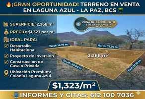 Foto de inmueble en Rio nilo #s/n, Col. Laguna Azul C.P. 23038, La Paz