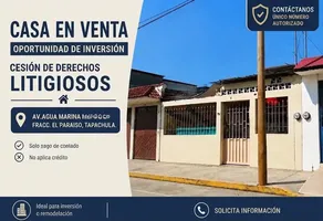 Foto de inmueble en Avenida Agua Marina, Col. El Paraíso C.P. 30786, Tapachula