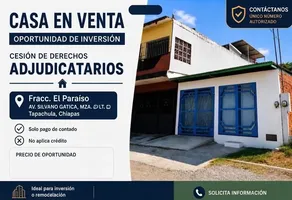Foto de inmueble en silvano gatia #1, Col. El Paraíso C.P. 30786, Tapachula
