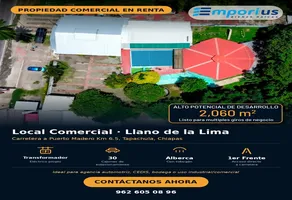 Foto de inmueble en Carretera a puerto madero KM 6.5 #S/N, Col. Llano de La Lima C.P. 30798, Tapachula