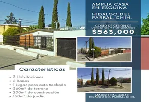 Foto de inmueble en Sin nombre de calle, Col. Magisterial C.P. 33860, Hidalgo del Parral