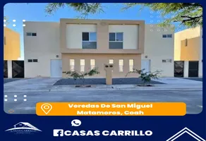 Foto de inmueble en hacienda san miguel #15, Col. Hacienda San Miguel C.P. 27473, Matamoros