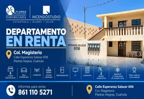 Foto de inmueble en Esperanza Salazar #606, Col. Magisterio C.P. 26070, Piedras Negras