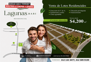 Foto de inmueble en lagunas bari, Col. Las Lagunas C.P. 28979, Villa de Álvarez
