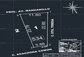 Foto de inmueble en Agachona Comun #533, Col. Santa Carolina C.P. 28864, Manzanillo