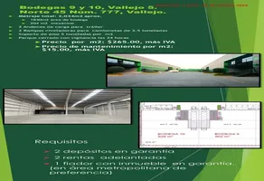 Foto de inmueble en Vallejo 5 Norte 45 #777, Col. Industrial Vallejo C.P. 02300, Azcapotzalco