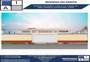 Foto de inmueble en AV. REFORMA, Col. Lomas de San Lorenzo C.P. 09780, Iztapalapa