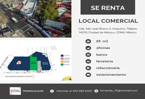 Foto de inmueble en Cda san Juan Bosco #2, Col. San Lorenzo Huipulco C.P. 14370, Tlalpan