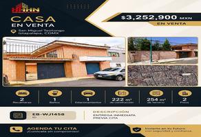 Foto de inmueble en 18 de marzo, Col. San Miguel Teotongo Sección Puente C.P. 09630, Iztapalapa