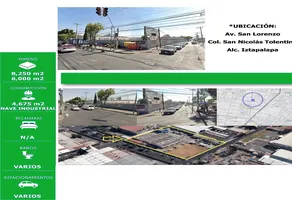 Foto de inmueble en SAN NICOLAS TOLENTINO, Col. San Nicolás Tolentino C.P. 09850, Iztapalapa