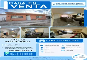 Foto de inmueble en Sin nombre de calle, Col. Solidaridad C.P. 35017, Gómez Palacio