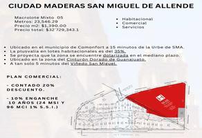 Foto de inmueble en Carretera 51 Estatal a San Miguel de Allende, Col. Los Maldonado C.P. 38207, Comonfort