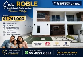 Foto de inmueble en ARBOLEDAS #101, Col. Privadas Santa Matílde C.P. 43845, Zempoala