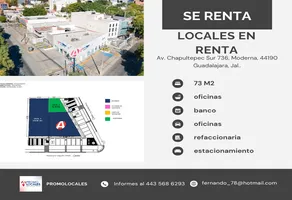 Foto de inmueble en Av. Chapultepec #736, Col. Moderna C.P. 44190, Guadalajara