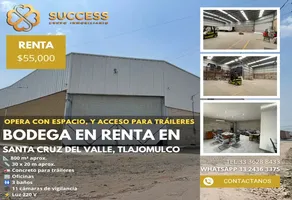 Foto de inmueble en SANTA CRUZ DEL VALLE, Col. Santa Cruz Del Valle C.P. 45655, Tlajomulco de Zúñiga